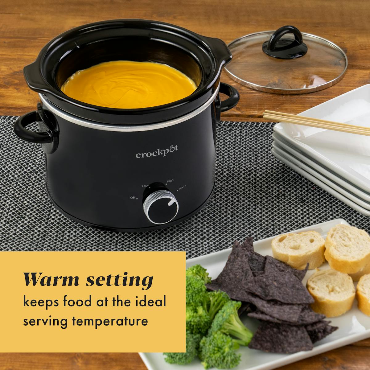 Crock-Pot 2-Quart Classic Slow Cooker, Small Slow Cooker, Black — Product Details — Item Information