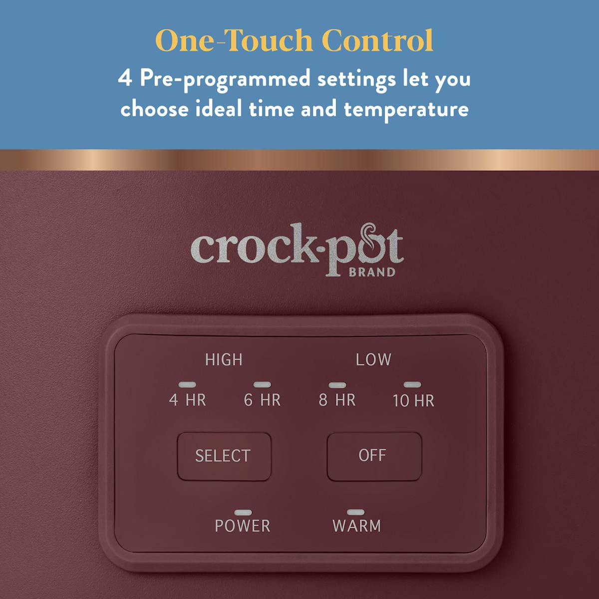 Crock-Pot 6 Qt. Cook & Carry Programmable Slow Cooker, Lambrusco — Product Information | Item Overview