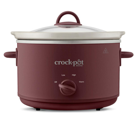 Crock-Pot Design Series 4.5 Qt. Manual Slow Cooker, Lambrusco — Product Information — Product Information