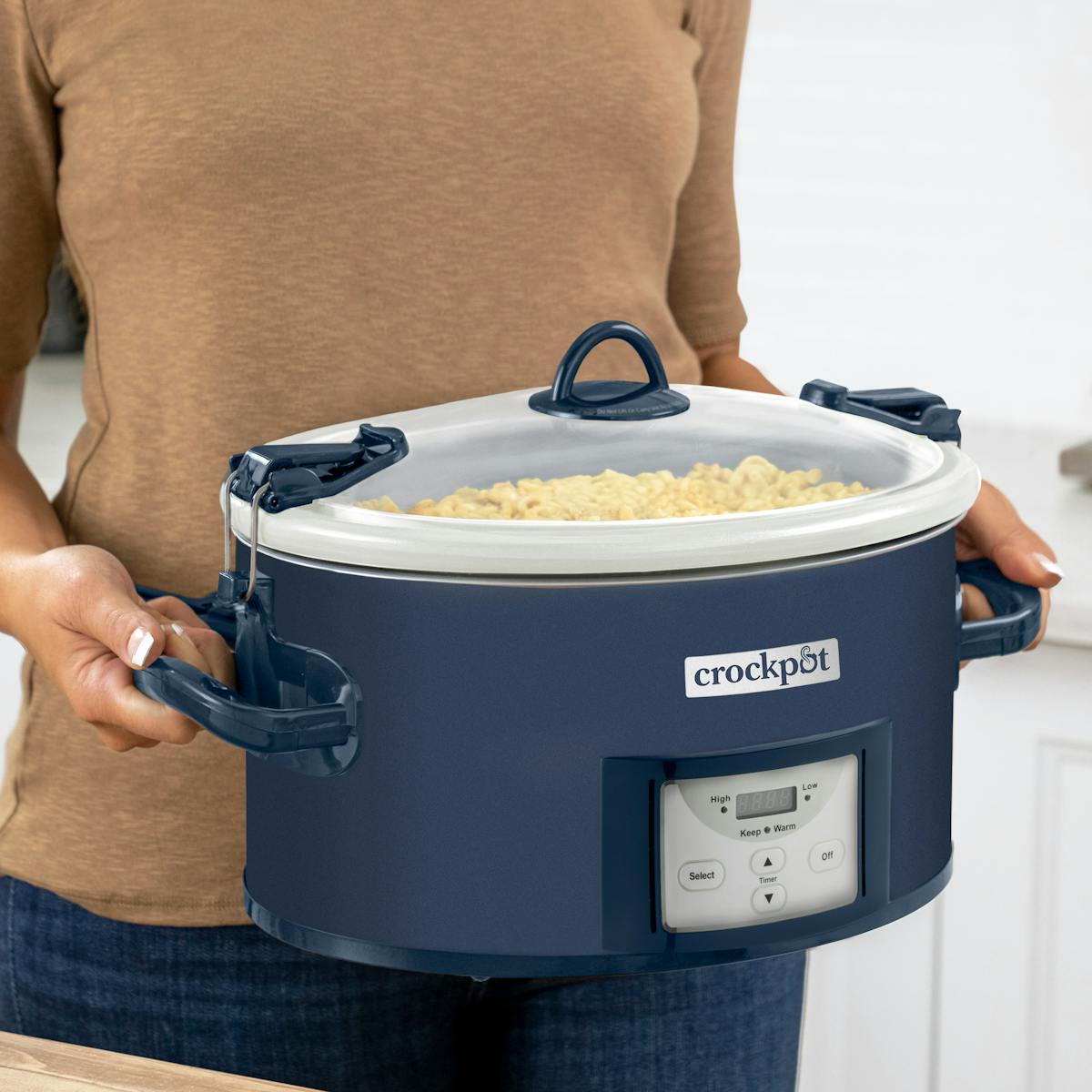 Crock-Pot Design Series 7-Quart Cook & Carry Slow Cooker, Poseidon | Programmable Slow Cooker with Locking Lid — Product Details | Product Guide