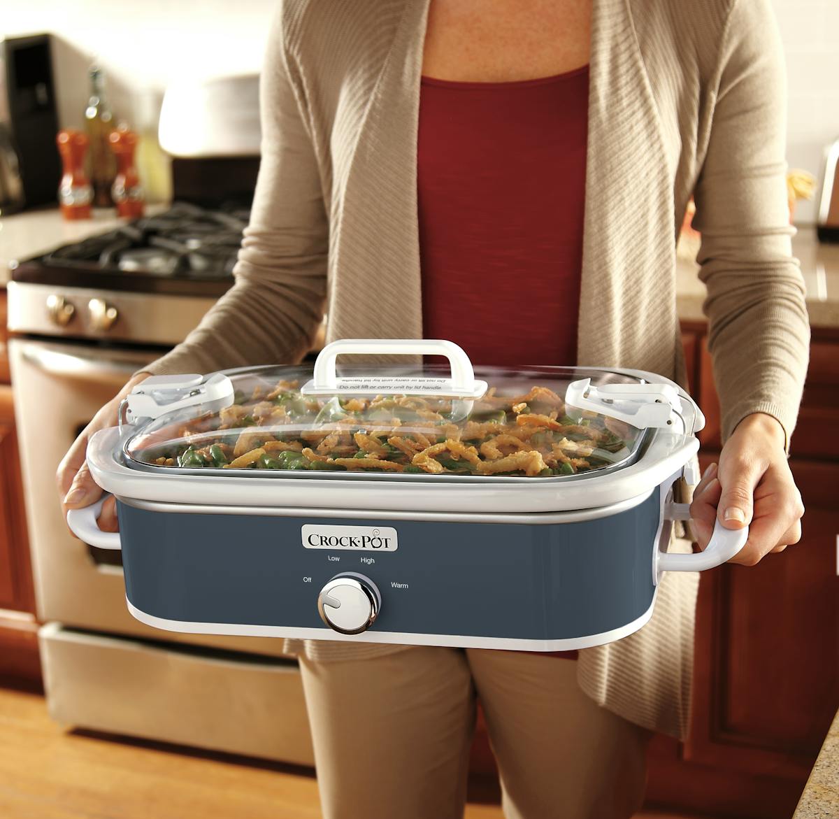 Crock-Pot Manual 3.5-Quart Casserole Crock Slow Cooker, Charcoal | Item Details — Item Information