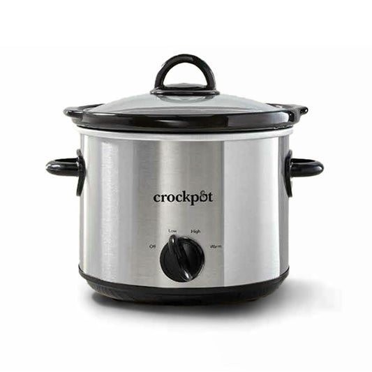 Crock-Pot Manual 3-Quart Slow Cooker, Silver — Product Details — Product Details