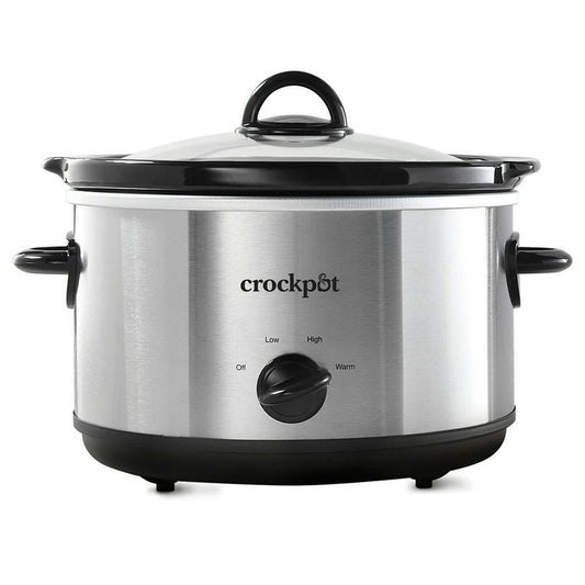 Crock-Pot Manual 4.5-Quart Slow Cooker, Silver — Product Information — Product Facts