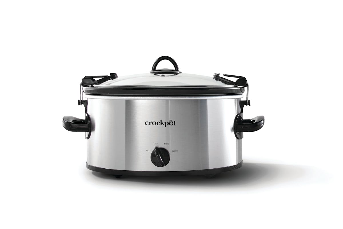 Crock-Pot Manual 6-Quart Cook & Carry Slow Cooker, Silver | Item Details | Product Features