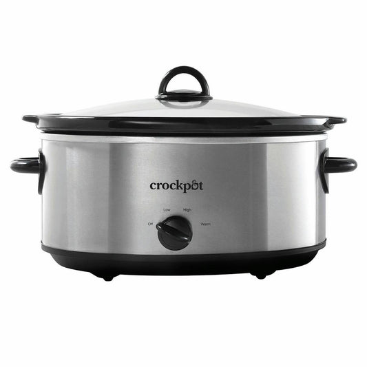 Crock-Pot Manual 7-Quart Slow Cooker, Stainless Steel — Product Information | Detailed Overview