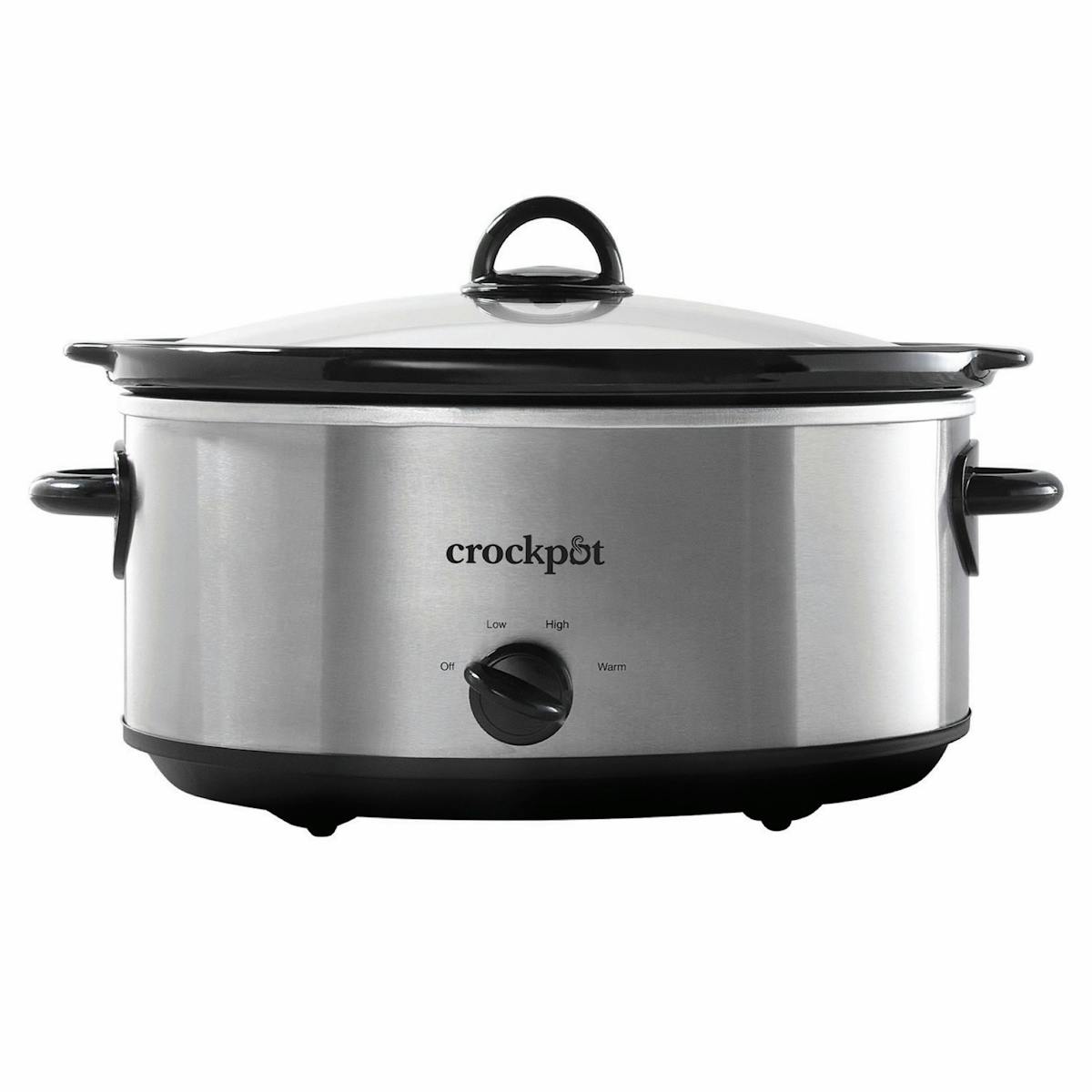 Crock-Pot Manual 7-Quart Slow Cooker, Stainless Steel — Product Information | Detailed Overview