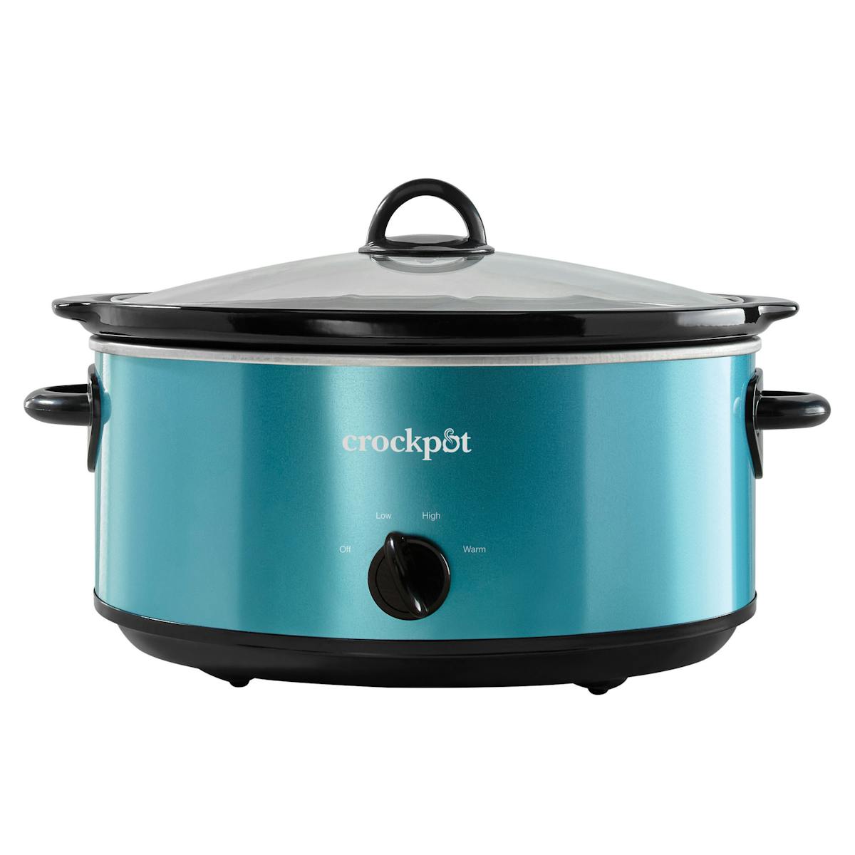 Crock-Pot Manual 7-Quart Slow Cooker, Turquoise | Product Overview | Product Features