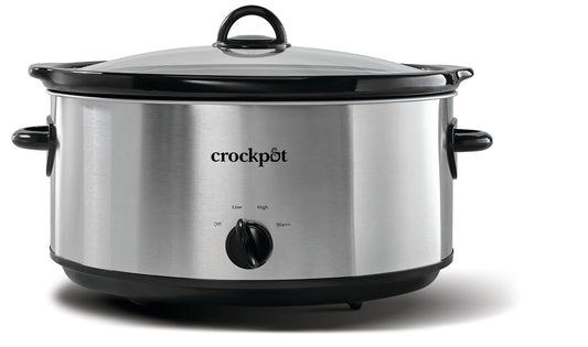 Crock-Pot Manual 8-Quart Slow Cooker, Stainless Steel — Product Information | Item Details