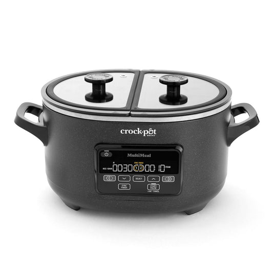 Crock-Pot MultiMeal Multicooker and Programmable Slow Cooker, Speckled Black | Product Overview | Item Overview