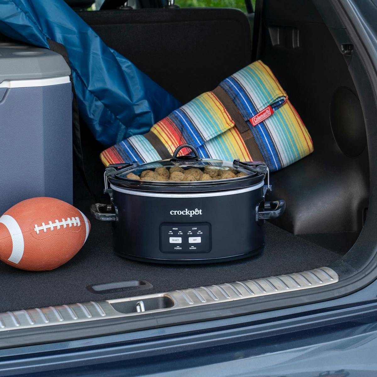 Crock-Pot One-Touch Control 6-Quart Cook & Carry Slow Cooker, Matte Black — Product Information — Item Information