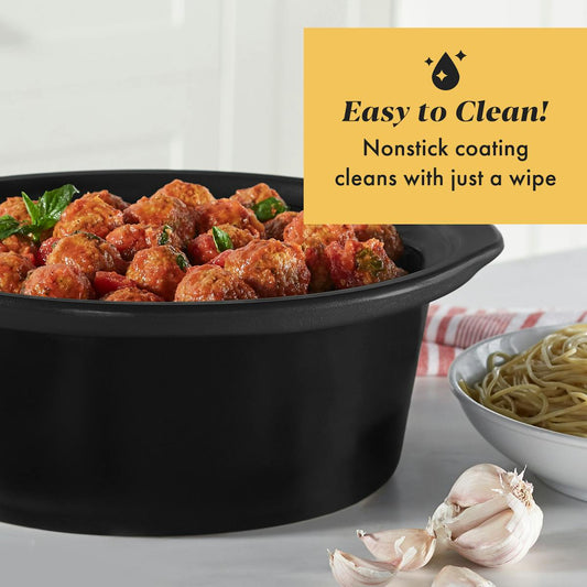 Crock-Pot One Touch Control 6-Quart Easy-to-Clean Slow Cooker, Stainless Steel — Product Information — Product Details
