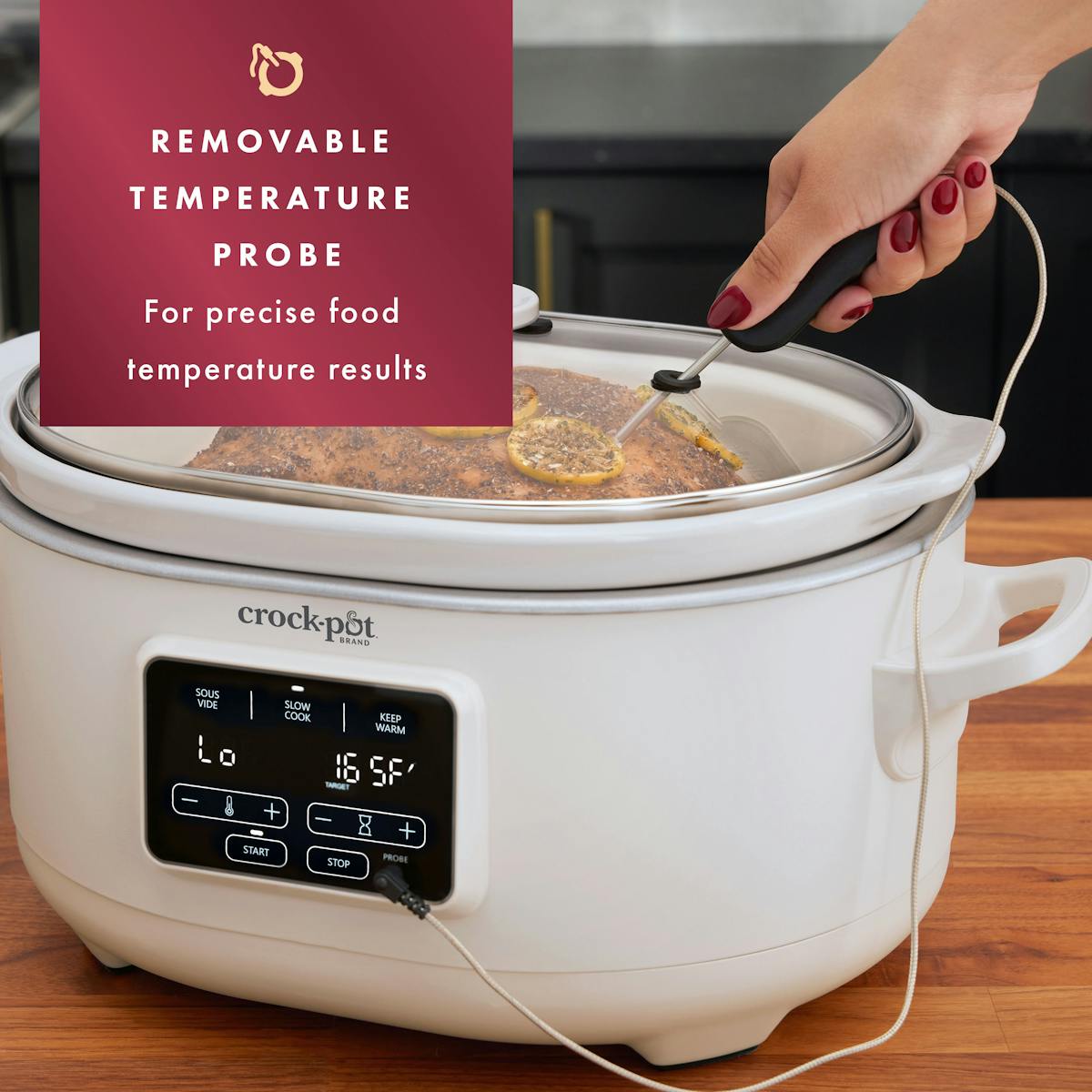 Crock-Pot Programmable 6-Quart Slow Cooker with Sous Vide, Oat Milk — Product Details — Product Details