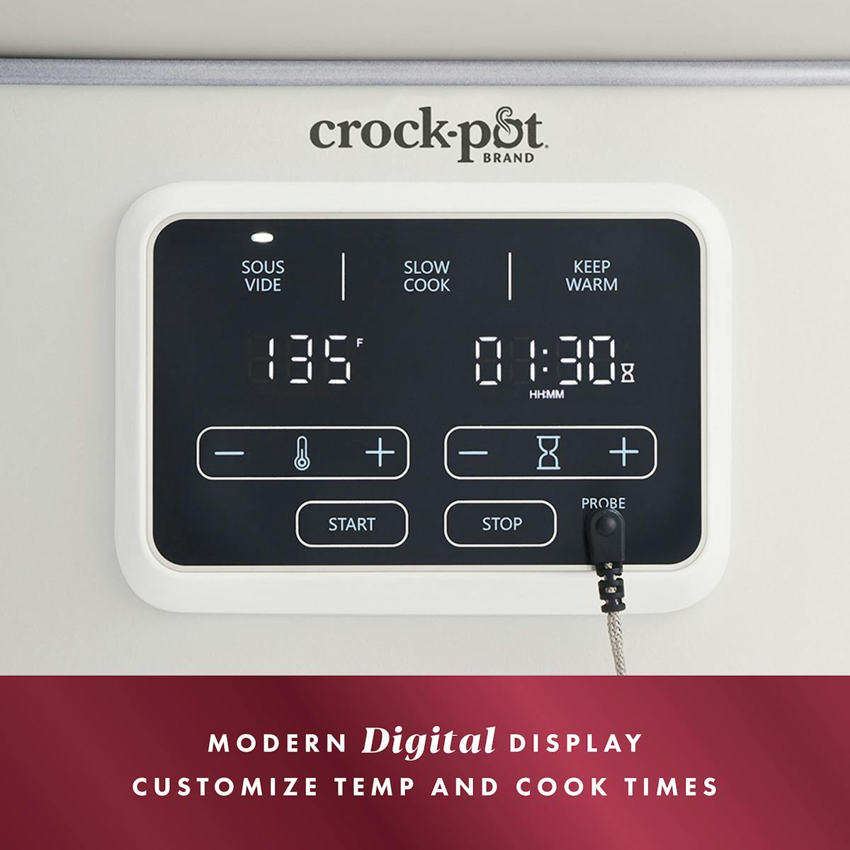 Crock-Pot Programmable 6-Quart Slow Cooker with Sous Vide, Oat Milk — Product Details — Product Details