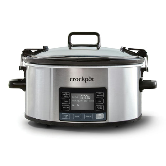 Crock-Pot Programmable 7-Quart MyTime Cook & CarrySlow Cooker, Stainless Steel | Item Details | Product Overview