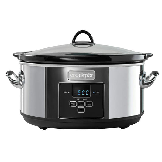 Crock-Pot Programmable 7-Quart Slow Cooker, Platinum | Item Details | Detailed Overview