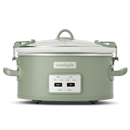 Crock-Pot Programmable Design Series 6-Quart Cook & Carry Slow Cooker, Moonshine — Product Information | Product Guide